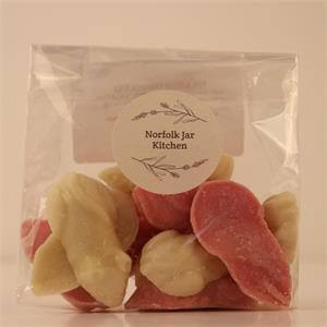 Norfolk Jar Kitchen Pink & White Chocolate Mice Sweet Bag